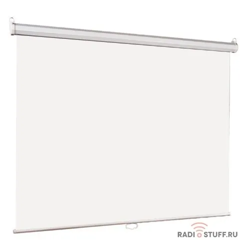 Lumien Eco Picture [LEP-100117] Настенный экран  142х200см (рабочая область 109х194 см) Matte White верх.кайма 30 см, восьмигранный корпус, возможность потолочн./настенного крепления, уровень в компле