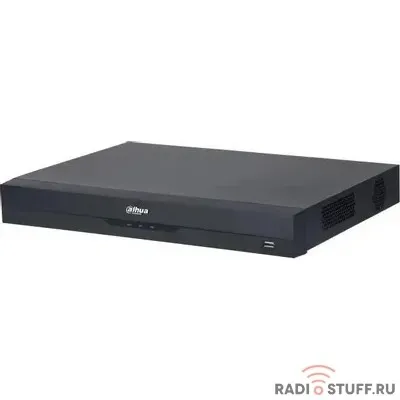 DAHUA DHI-NVR2208-I2 8-канальный IP-видеорегистратор 4K,  H.265+, видеоаналитика, входящий поток до 80Мбит/с, 2 SATA III до 10Тбайт