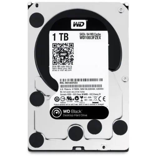Жесткий диск SATA 1TB 7200RPM 6GB/S 64MB WD1003FZEX WDC