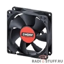 Exegate EX288926RUS Вентилятор ExeGate EX09225B3P (92x92x25 мм, 2-Ball (двойной шарикоподшипник), 3pin, 2100RPM, 27dBA)