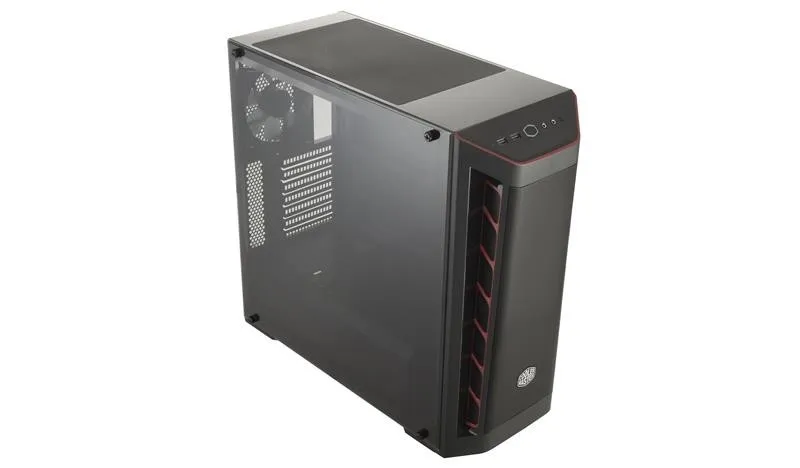 Корпус COOLER MASTER MasterBox MB511 MidiTower без Б/П ATX MicroATX MiniITX Цвет красный MCB-B511D-KANN-S00