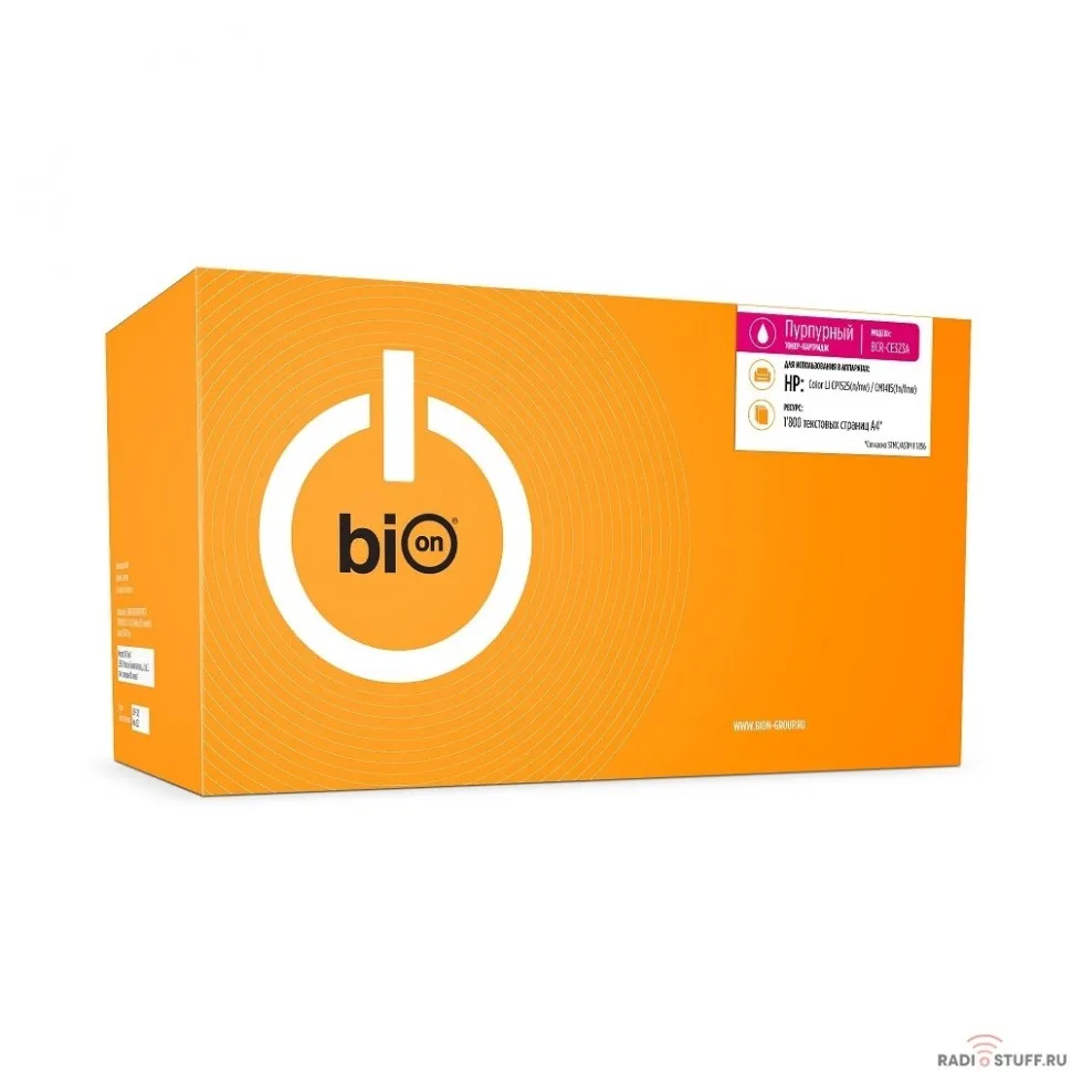 Bion CE323A Картридж для HP LaserJet Pro CM1415/CP1525 (1800  стр.), Пурпурный