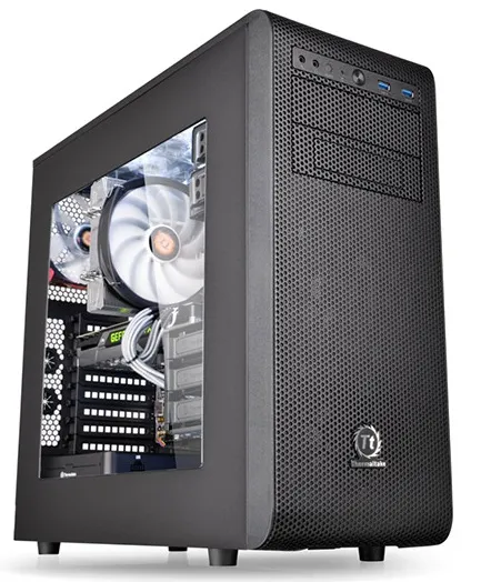 Корпус Tt Core V31 [CA-1C8-00M1WN-00] ATX / win / black / USB3.0 / no PSU