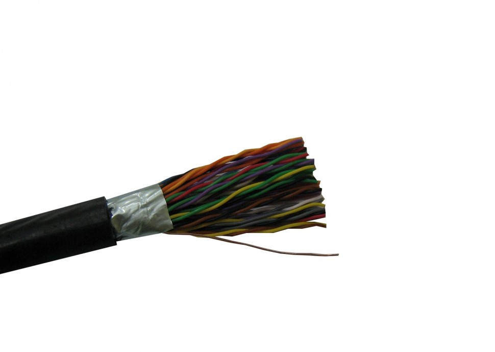 Кабель LC FTP25 cat.3, 305м, 0,40мм, наружный, черный