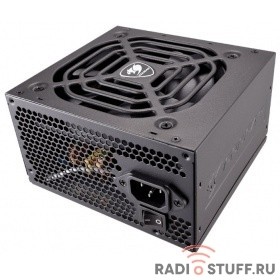 Cougar VTE 600 (Разъем PCIe-2шт,ATX v2.31, 600W, Active PFC, 120mm Fan, Power cord, DC-DC, 80 Plus Bronze) [VTE600] BULK