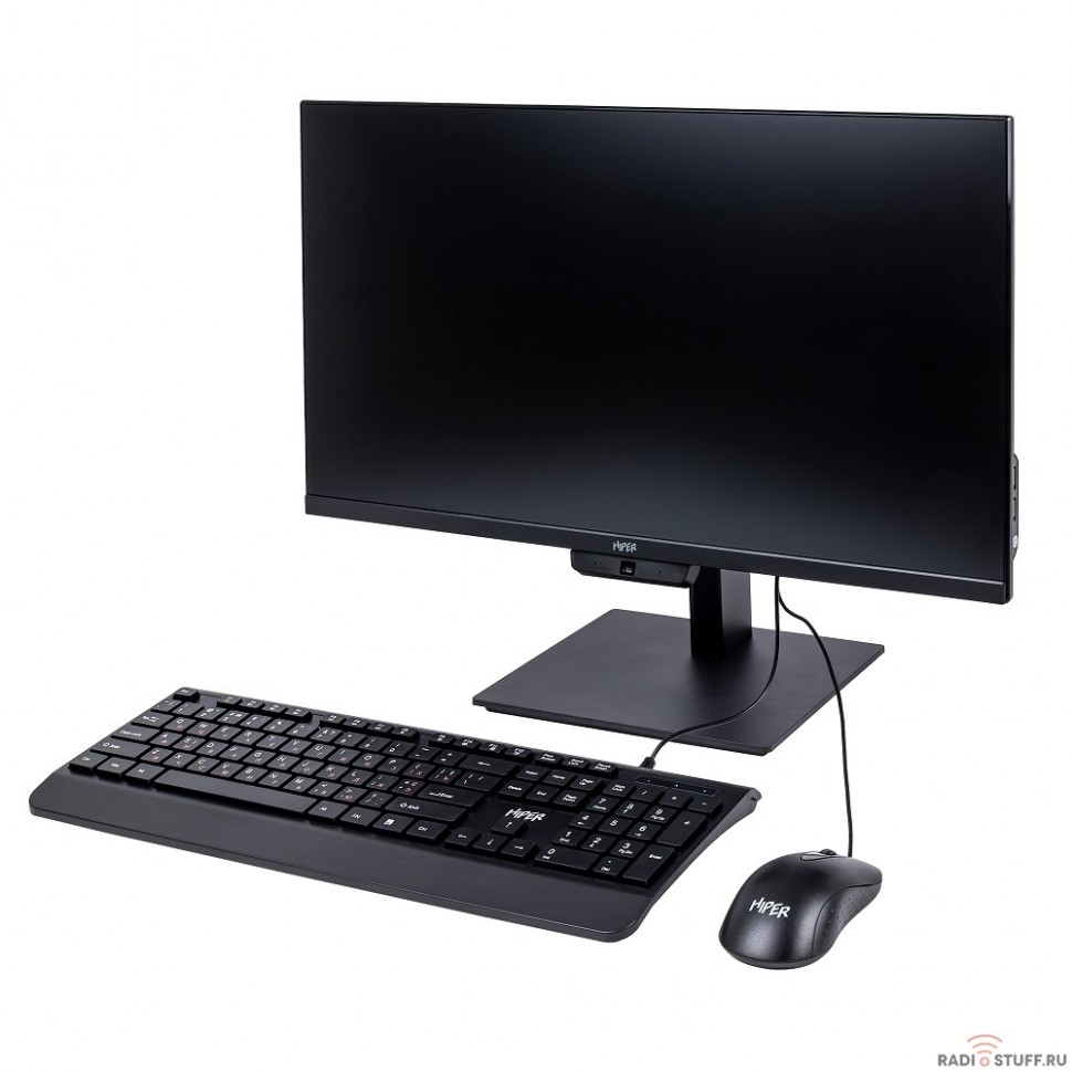Hiper V33 [HV31H6I3S512R16B] Black 23.8" {FHD i3-12100/16GB/512GB SSD/W10Pro}