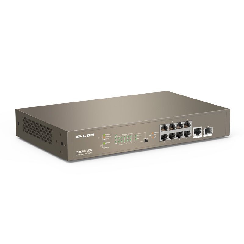 Коммутатор 8PORT 1000M POE G5310P-8-150W IP-COM