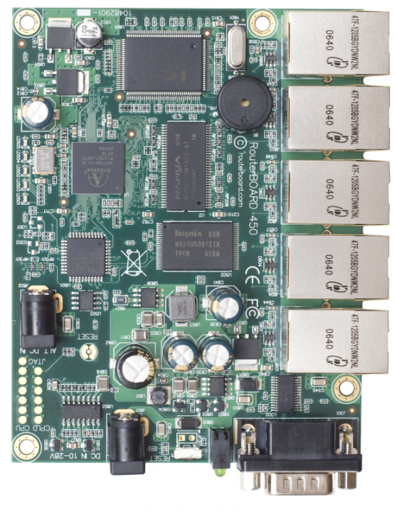 Материнская плата MikroTik RB450