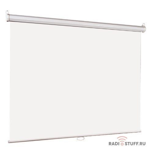 Lumien Eco Picture [LEP-100112] Настенный экран  128х171см (рабочая область 122х165 см) Matte White восьмигранный корпус, возможность потолочн./настенного крепления, уровень в комплекте, 4:3 (треуголь