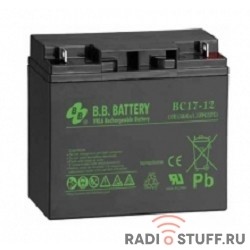 B.B. Battery Аккумулятор BC 17-12 (12V 17Ah)