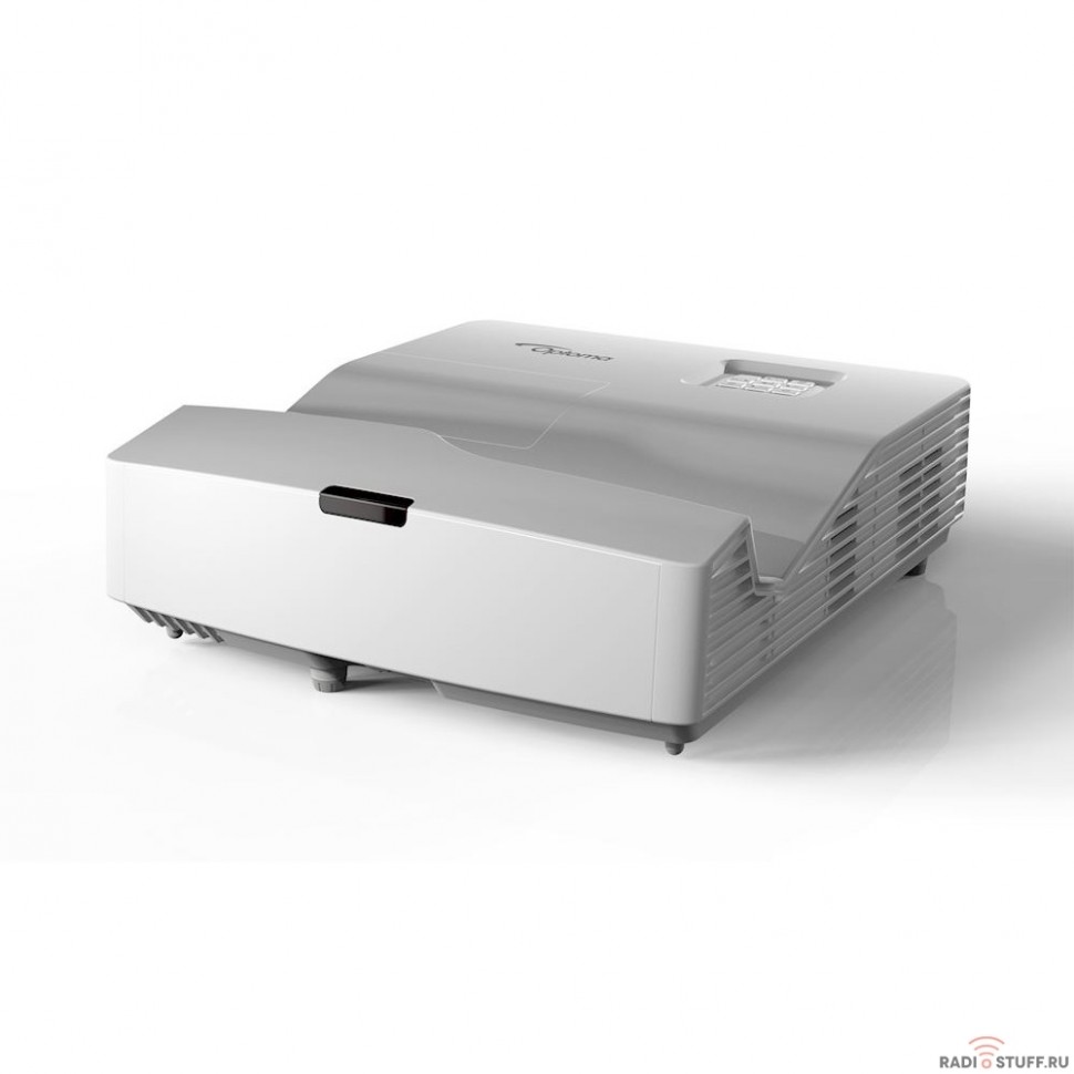 Optoma X340UST Проектор {DLP, XGA 1024x768, 4000Lm, 22000:1, 2xHDMI, MHL, USB, LAN, 1x16W speaker, 3D Ready} [E1P1A1EWE1Z2]