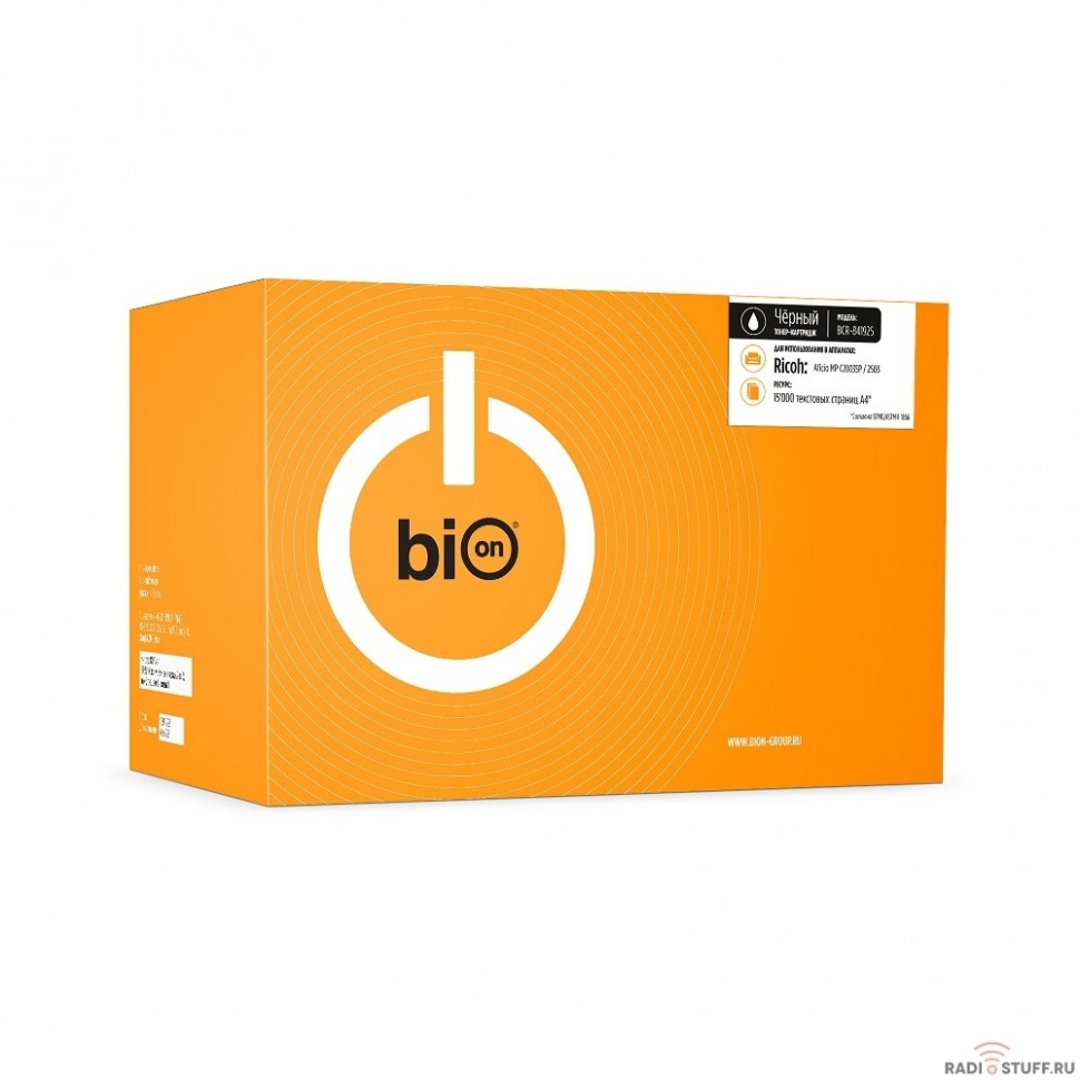 Bion 841925 Картридж для Ricoh MP C2003/C2004/C2503/C2503 (15000  стр.), Черный