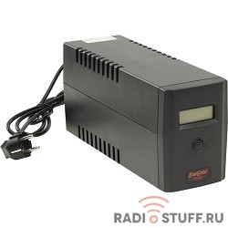 Exegate EP212517RUS ИБП Exegate Power Smart ULB-800 LCD <800VA, Black, 2 евророзетки, USB>