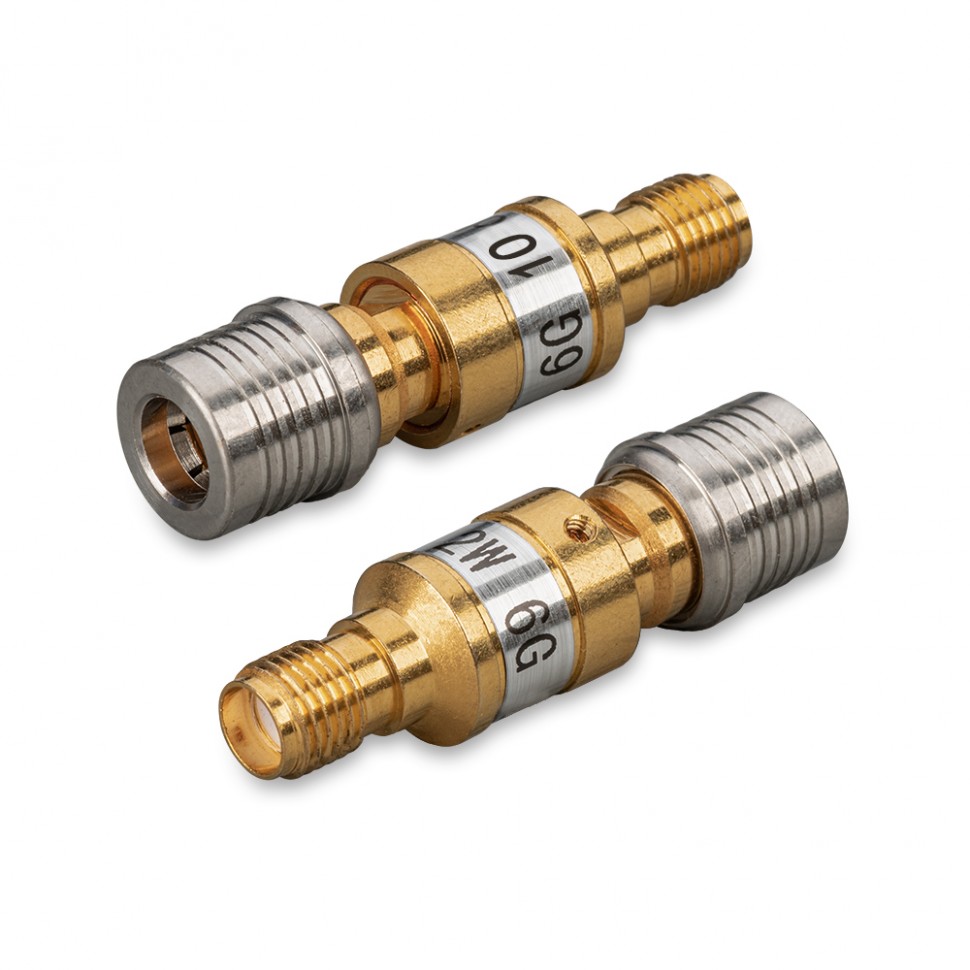 Аттенюатор 30 дБ QMA(male)-SMA(female)-50-30-2 (0-6 ГГц)