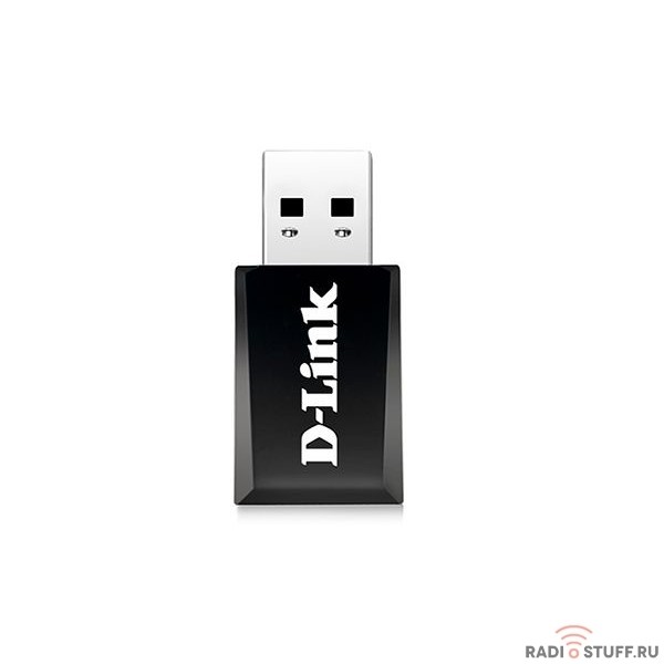 D-Link DWA-182/RU/E1A Беспроводной двухдиапазонный USB-адаптер AC1200