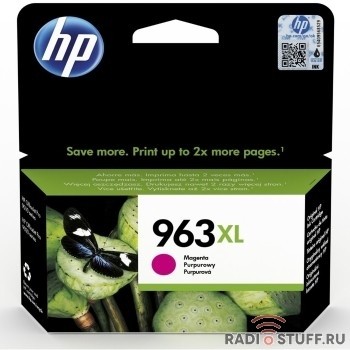 HP 3JA28AE Картридж струйный  963 пурпурный (1600 стр.) {HP OfficeJet Pro 901x/902x/HP}