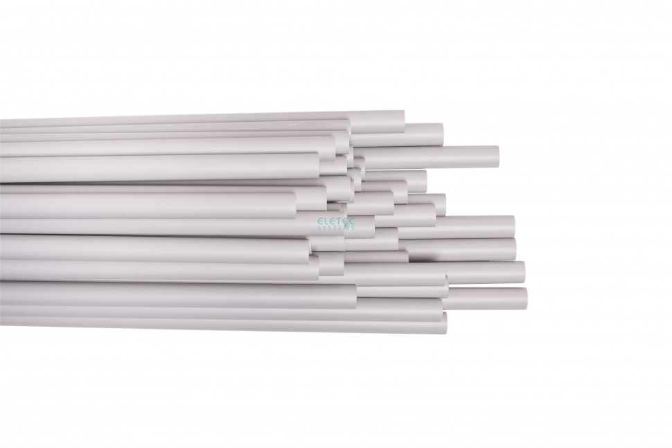 Труба гладкая ПВХ, жесткая, d 25мм, (111м/уп), Eletec