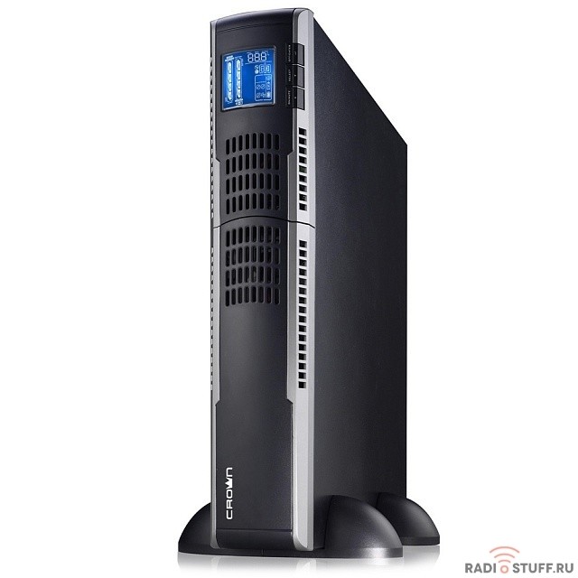 CROWN ИБП CMUOA-300X-3K {On-Line, 3000VA/2700W, корпус металл, розетки 8*IEC C13+1*IEC С19} [CM000001822]