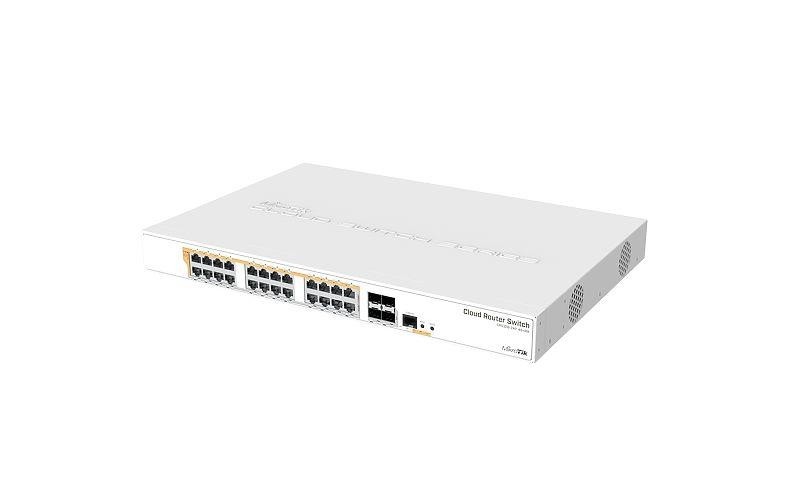 Коммутатор Mikrotik CRS328-24P-4S+RM