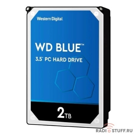 2TB WD Blue (WD20EARZ) {Serial ATA III, 5400 rpm, 64Mb buffer}