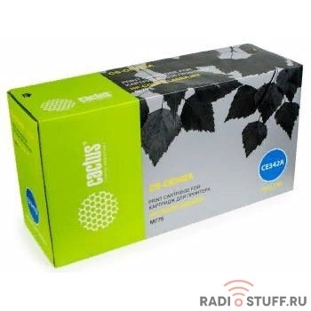 Картридж лазерный Cactus CS-CE342A желтый