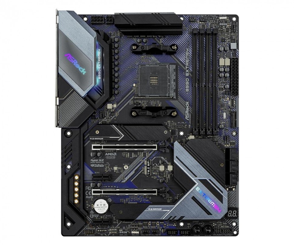 Материнская плата AMD B550 SAM4 ATX B550 EXTREME4 ASROCK