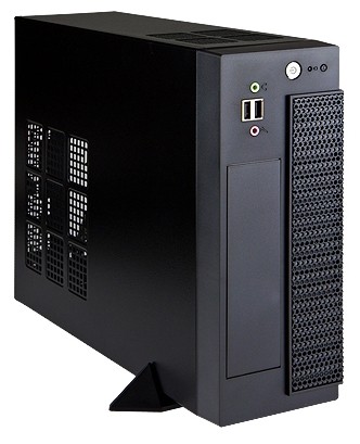 Slim Case InWin BP691 Black 200W 2*USB+AirDuct+Fan+Audio