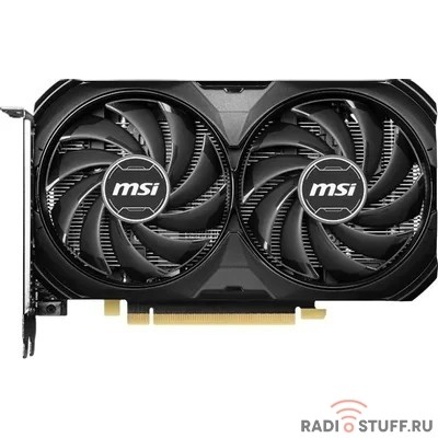 Видеокарта MSI GeForce RTX 4060 Ti 8192Mb, Ventus 2X Black 8G OC (RTX 4060 Ti Ventus 2X Black 8G OC ) 1xHDMI, 3xDP, Ret