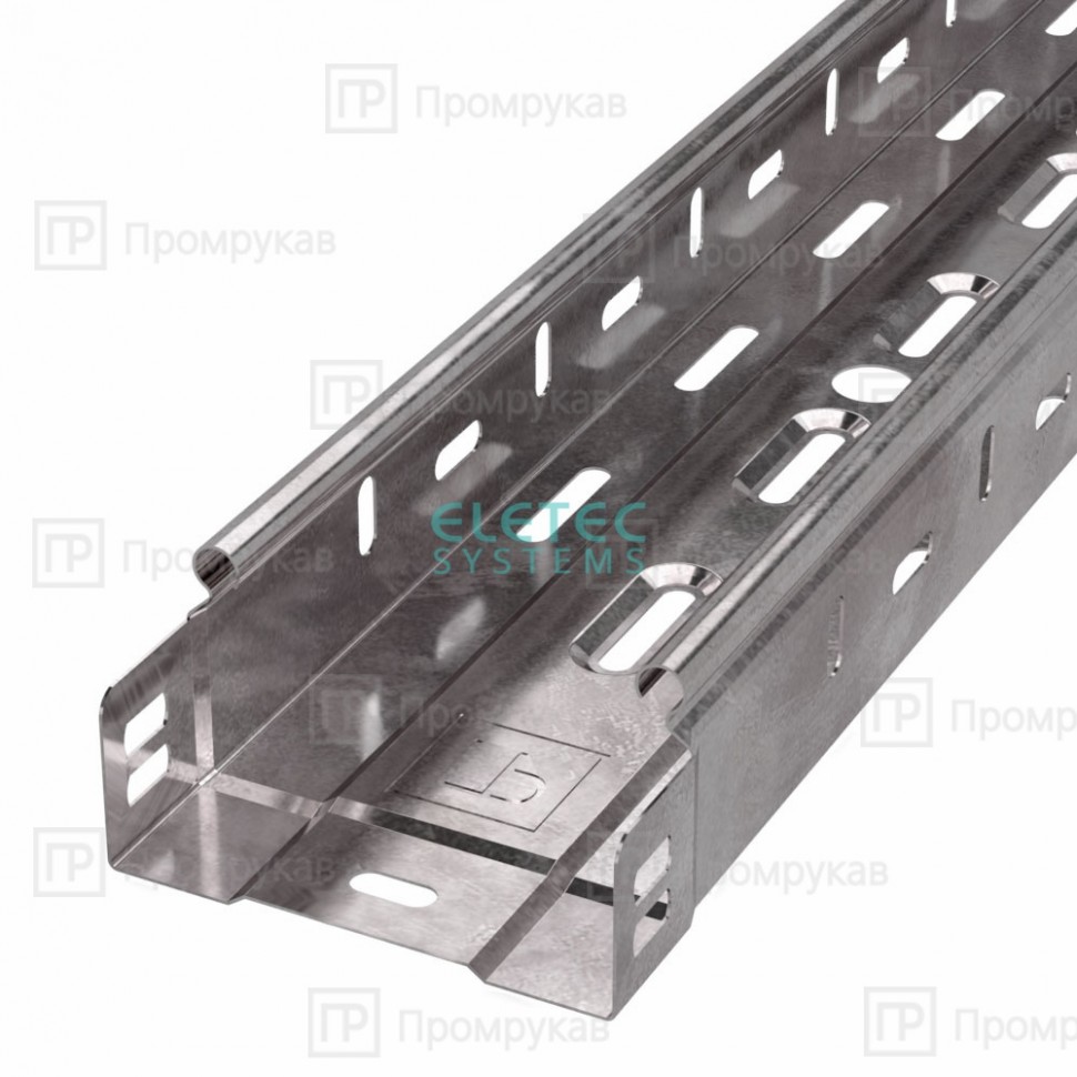Лоток перфорированный Стандарт 150х100х3000 (6 м/уп) Промрукав