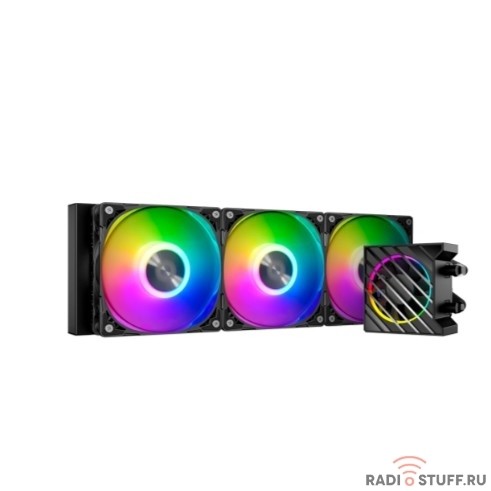 Система водяного охлаждения ID-Cooling DASHFLOW 360 XT Soc-AM5/AM4/1151/1200/2066/1700 4-pin 16-34dB Al+Cu 350W LED Ret