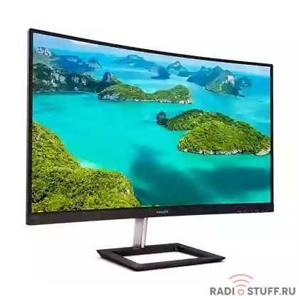 LCD PHILIPS 31.5" 325E1C (00/01) черный {MVA 2560x1440 75Hz 8bit 250cd 3000:1 178/178 4ms D-Sub HDMI1.4  DisplayPort1.4 AudioOut VESA}