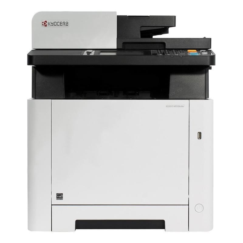 Kyocera M5526cdw 1102R73NL0  {А4,26 ppm,1200 dpi,512 Mb,USB,Network,Wi-Fi,дуплекс,автоподатчик, старт. тонер}