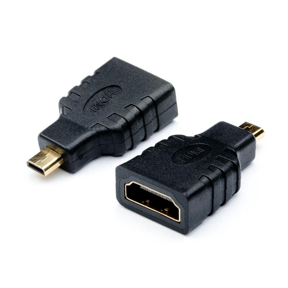 Переходник HDMI(f) <=> microHDMI(m)