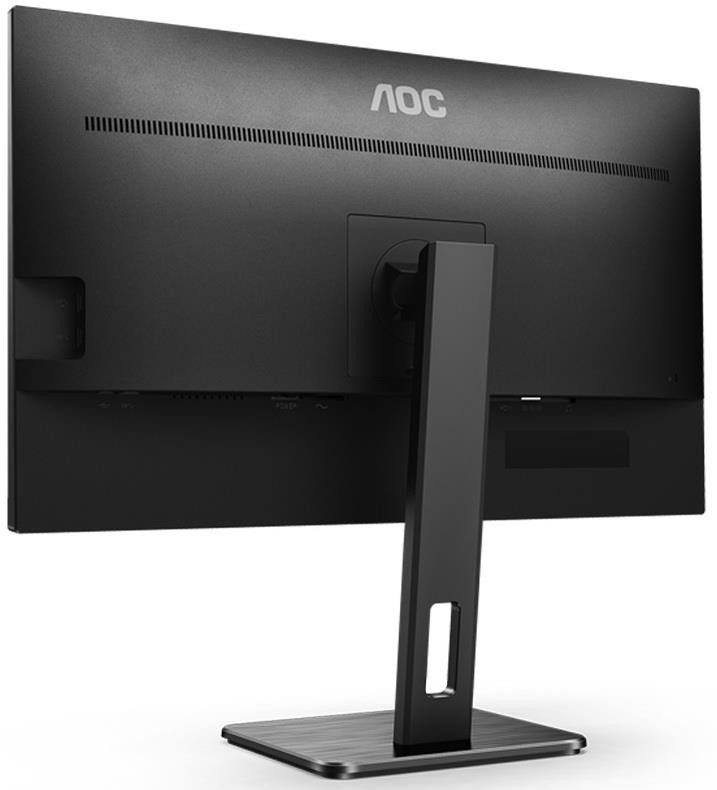 LCD AOC 27'' Q27P2Q {IPS 2560х1440 300cd 178/178 1000:1 16.7M 4ms D-Sub HDMI DisplayPort USB-Hub Height adj Pivot Tilt Swivel Speak}