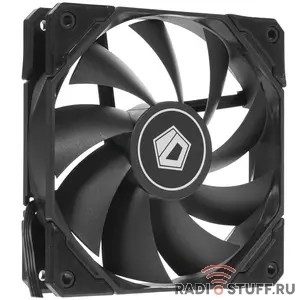 Вентилятор для корпуса ID-Cooling 120x120mm 4pin PWM (TF-12025-BLACK)