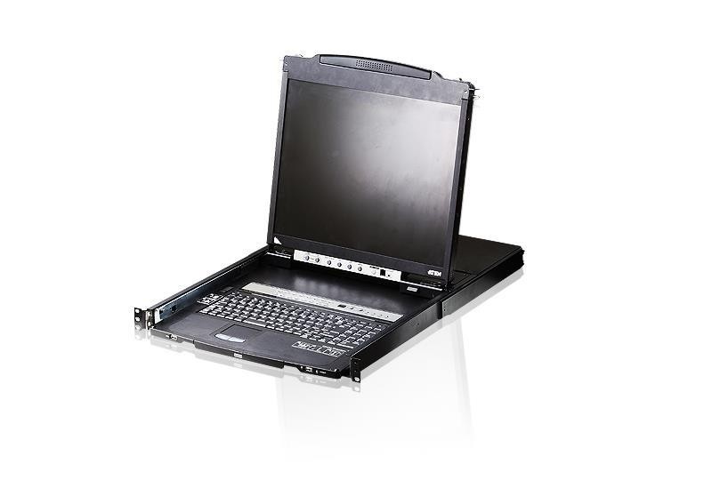Коммутаторы консоли KVM W/LCD 8PORT CL5808N-ATA-RG ATEN